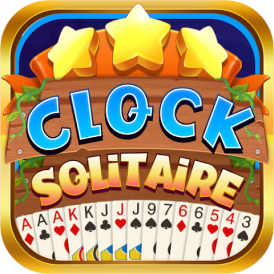 Clock solitaire logo